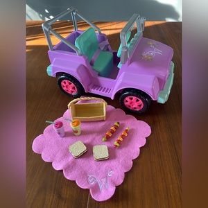 American Girl Wellie Wishers "Garden Adventure Picnic" Set